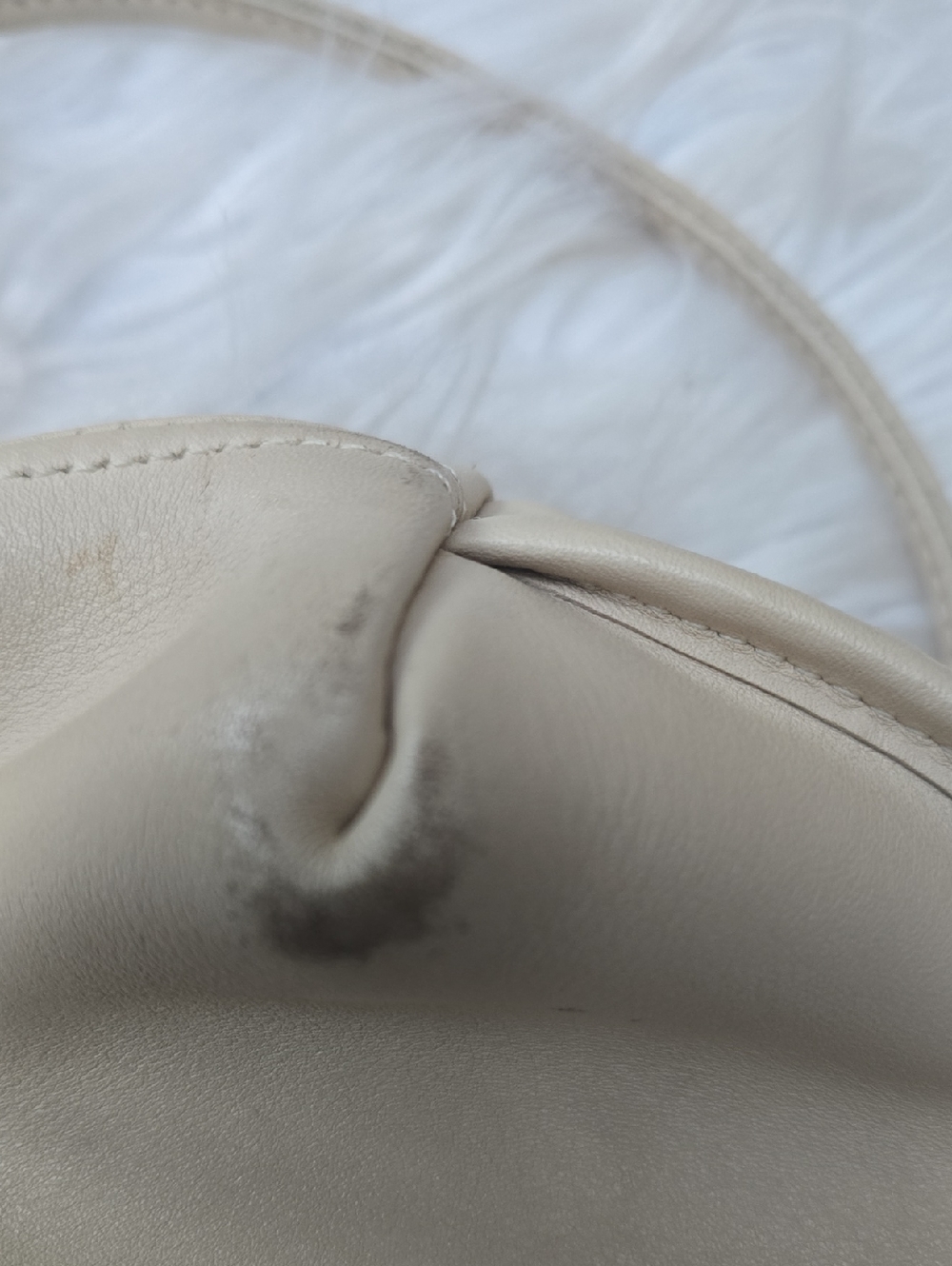 Vintage Coach 1995 Bag Bone Leather Turnlock Crossbody - Picture 7 of 13